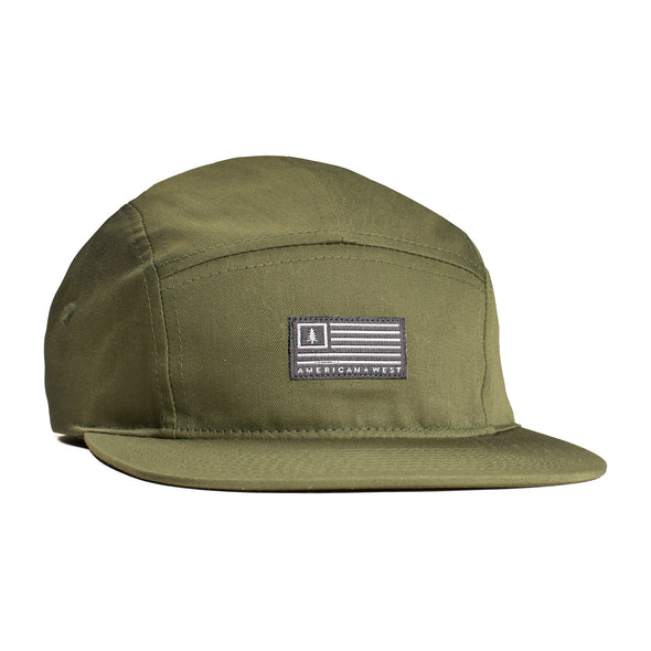 River 5 Panel Strapback