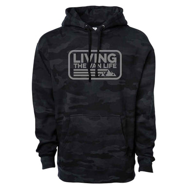 Overland Pullover Hoodie // Dark Camo