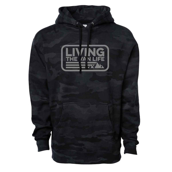 Overland Pullover Hoodie // Dark Camo