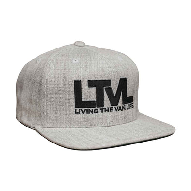 LTVL Snapback Hat // Light Grey